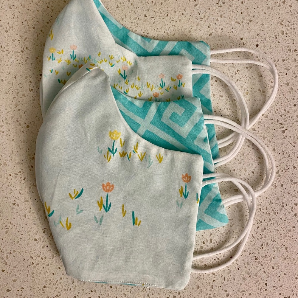 REVERSIBLE homemade Masks